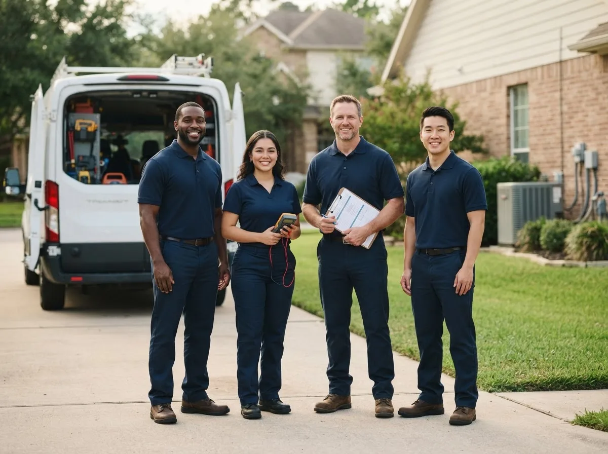 Certified HVAC technician near Emden, IL
